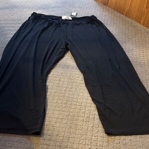 Avenue Black Wide Leg Pants